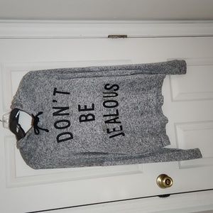 Cloudless Very Soft Gray pullover hoodie